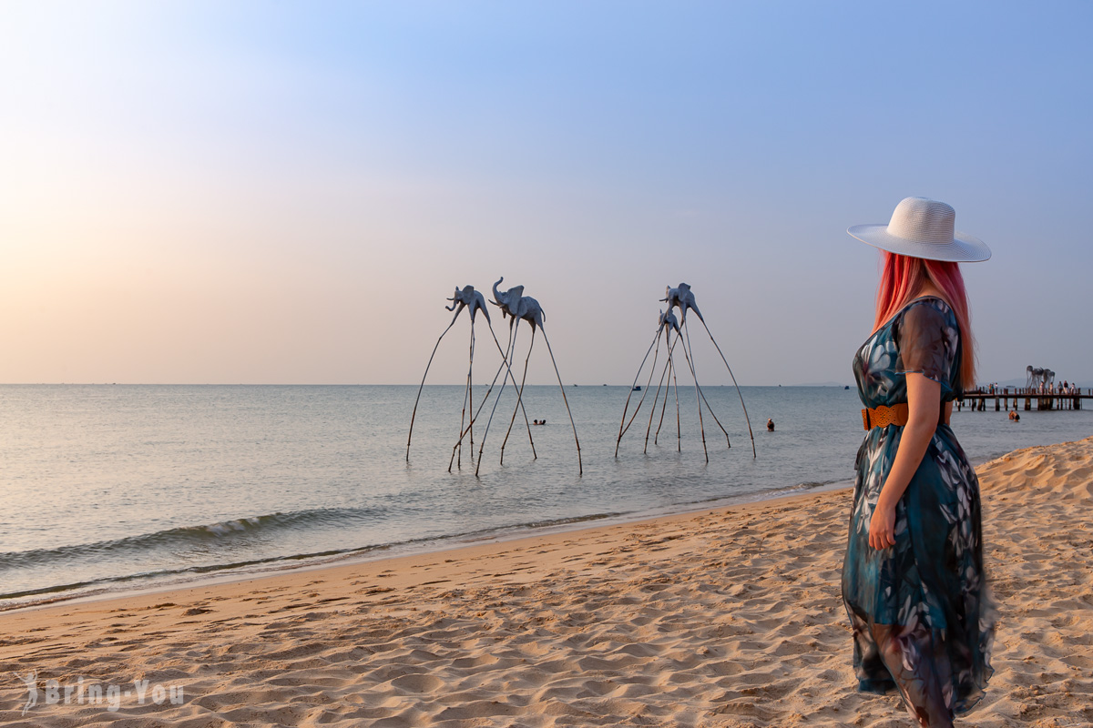 富国岛看夕阳景点|Sunset Sanato Beach 桑奈托日落海滩