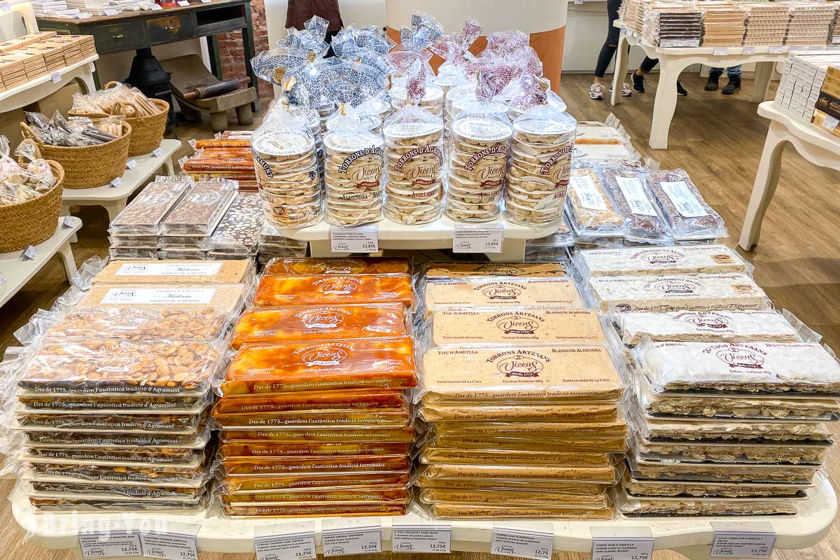 巴塞隆纳必买纪念品|Torrons Vicens杏仁杜隆糖