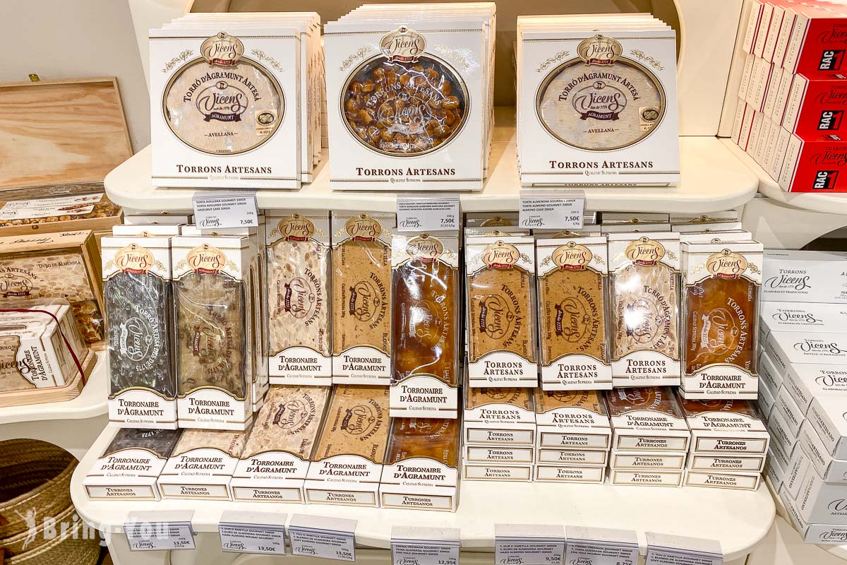 巴塞隆纳必买纪念品|Torrons Vicens杏仁杜隆糖