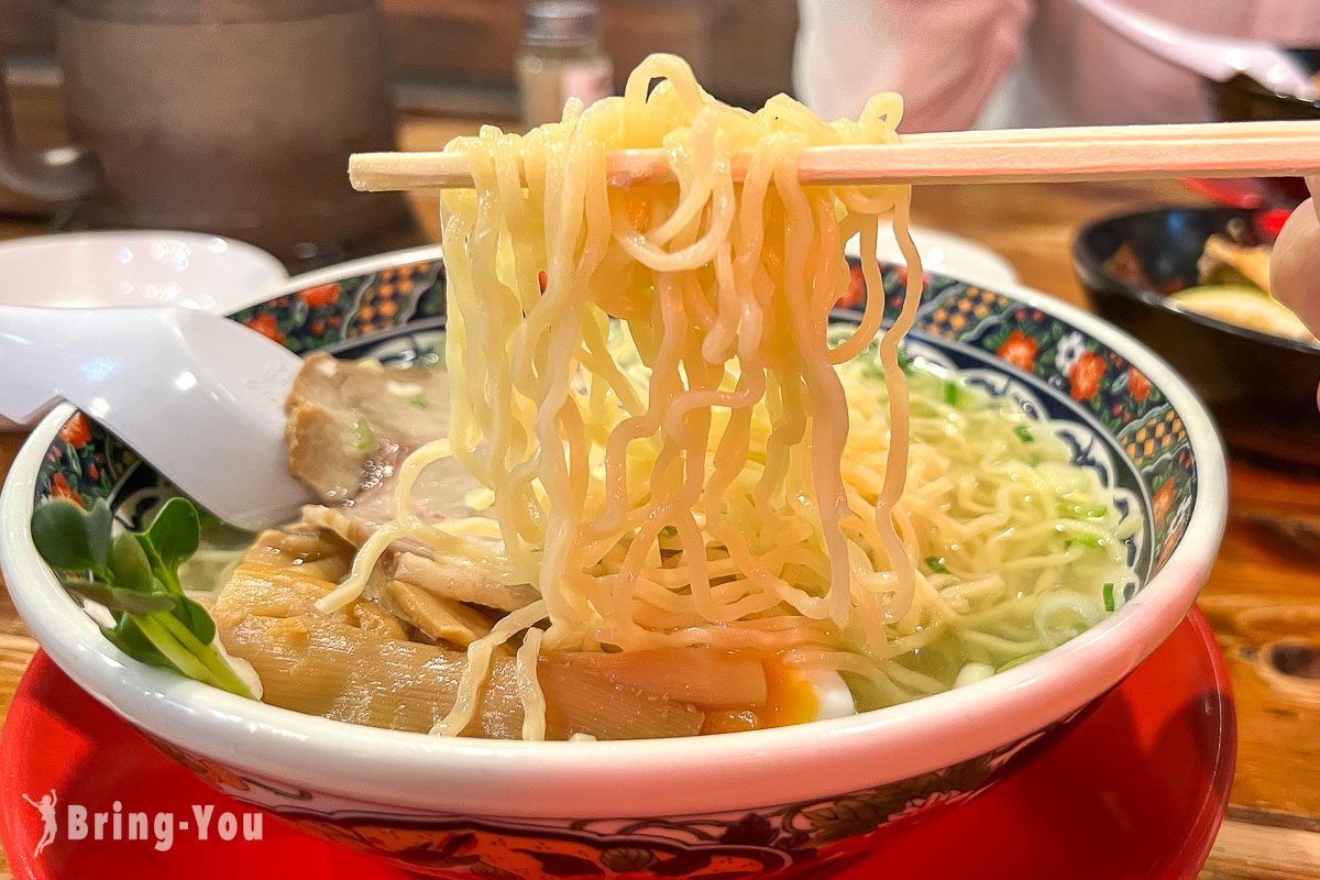 函馆盐味拉面|味彩拉面