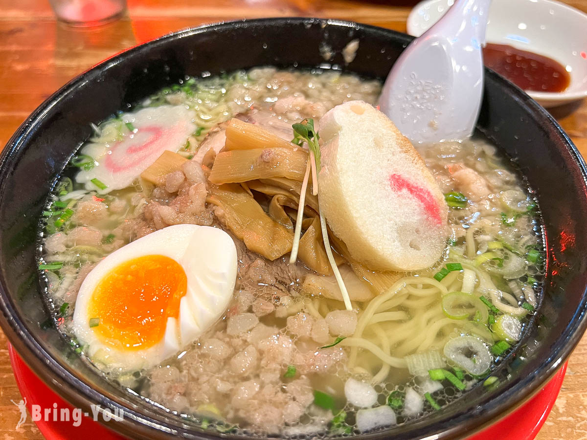 函馆盐味拉面|味彩拉面
