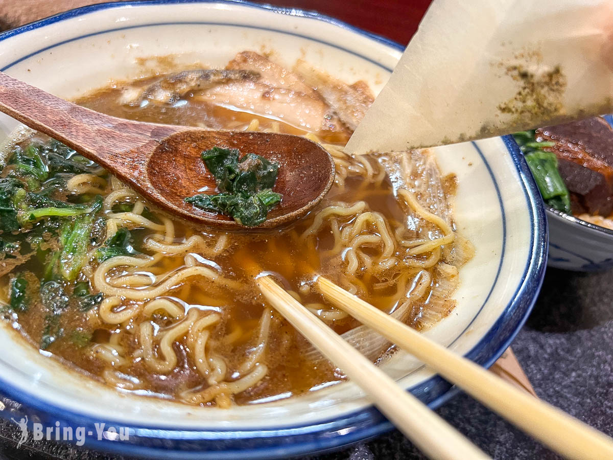 大阪魚湯拉麵|烈志笑魚油麺香房三く