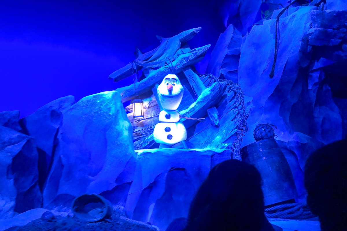 东京迪士尼海洋冰雪奇缘园区