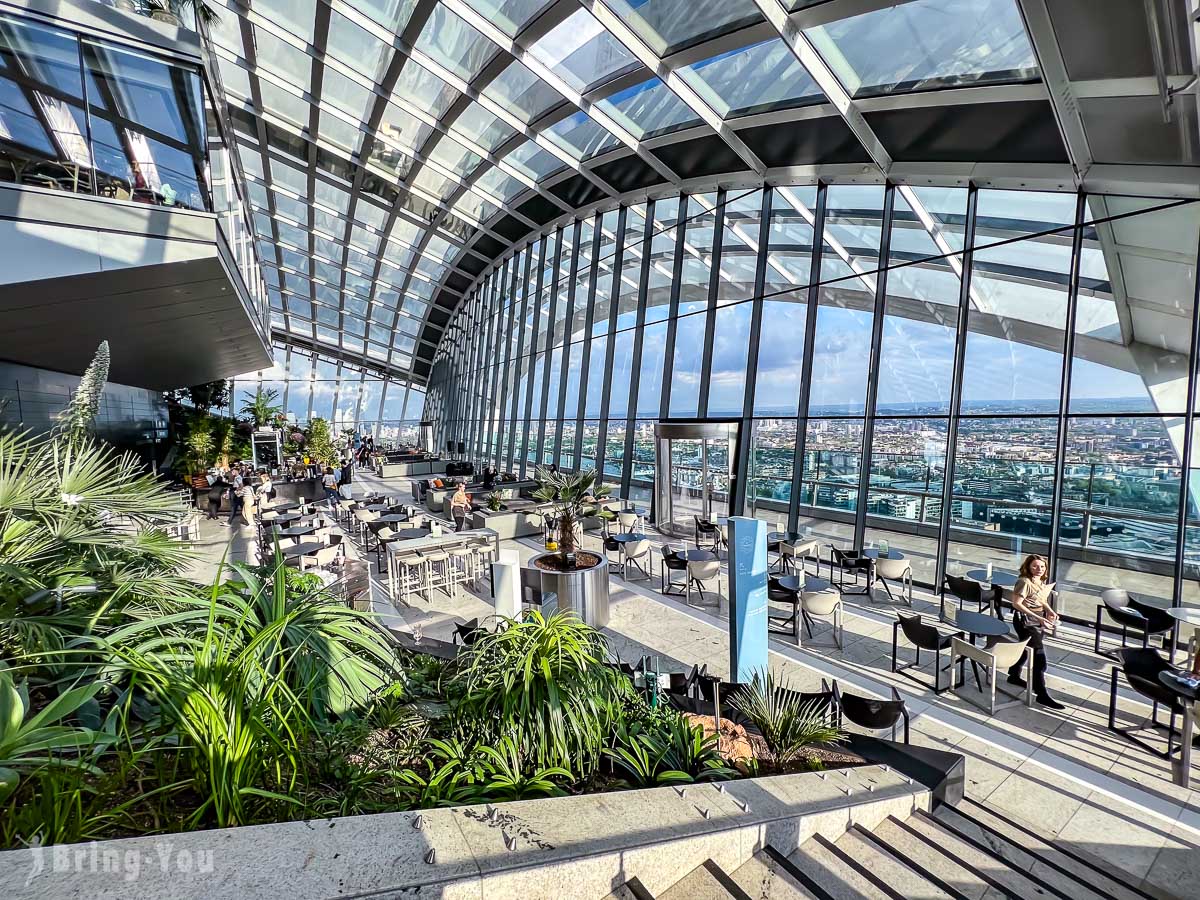 倫敦 Sky Garden 空中花園攻略