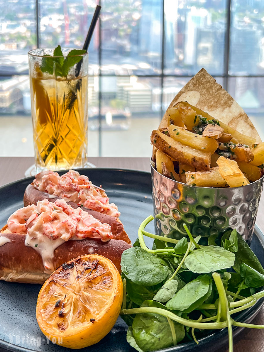 倫敦 Sky Garden 空中花園餐廳「Darwin Brasserie」