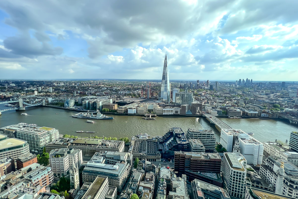 倫敦 Sky Garden 空中花園免費觀景台