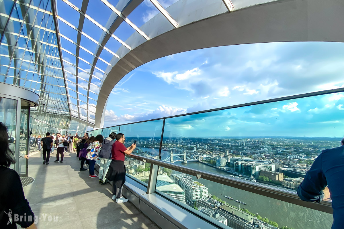 倫敦 Sky Garden 空中花園免費觀景台