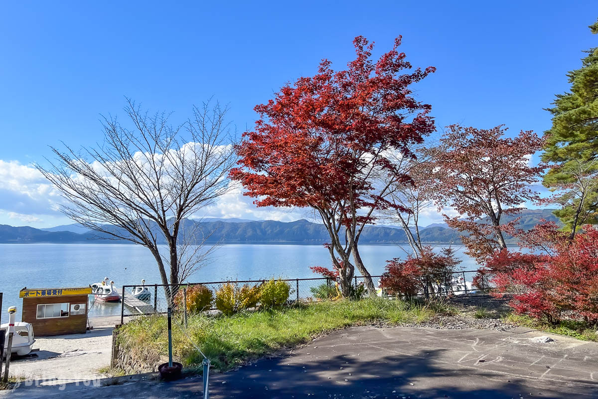 田泽湖天鹅船