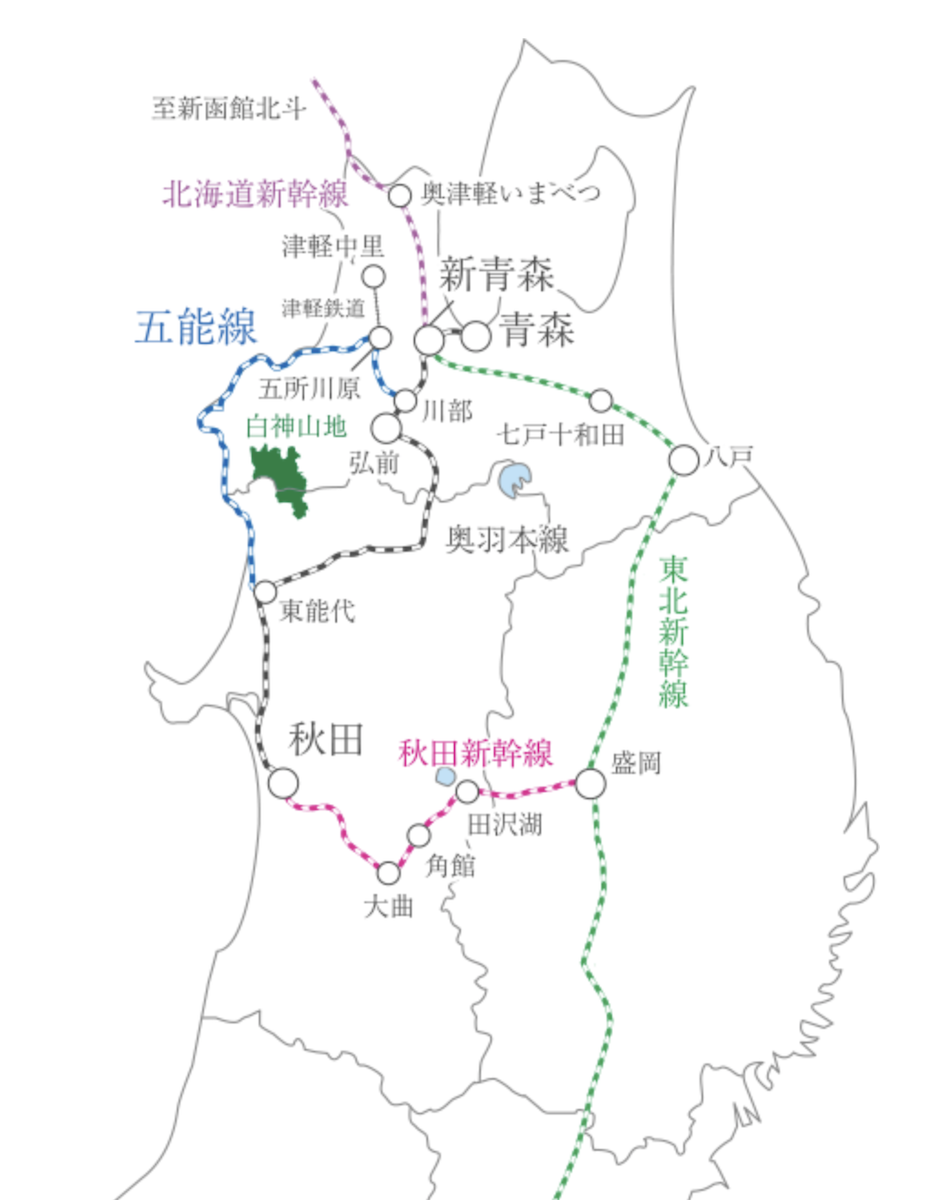 五能線
