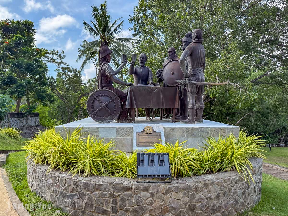 宿霧必去薄荷島景點:歃血為盟紀念碑/血戰紀念碑(Blood Compact Site)