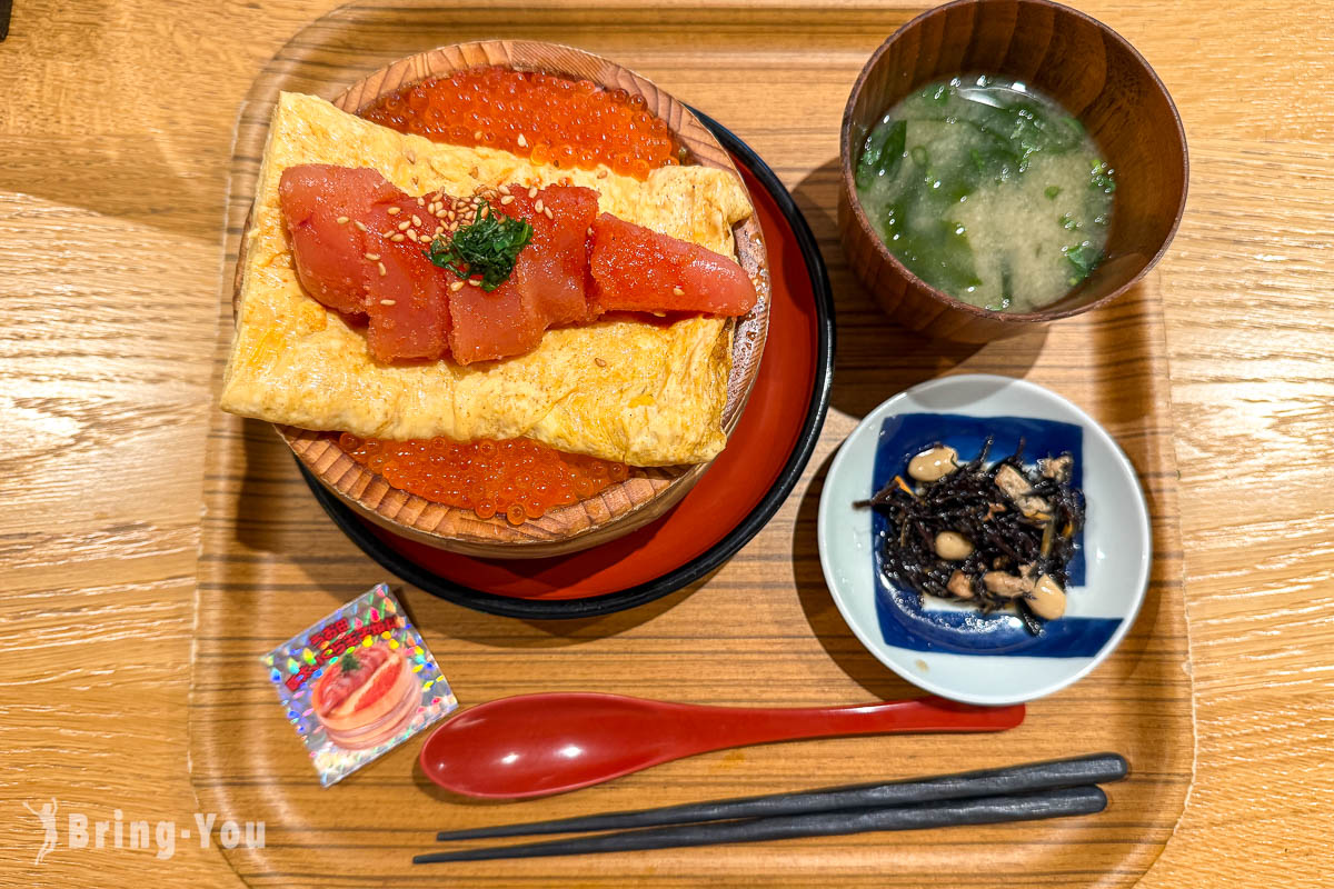 福岡明太子名店|うお田|明太子鮭魚卵玉子燒丼飯