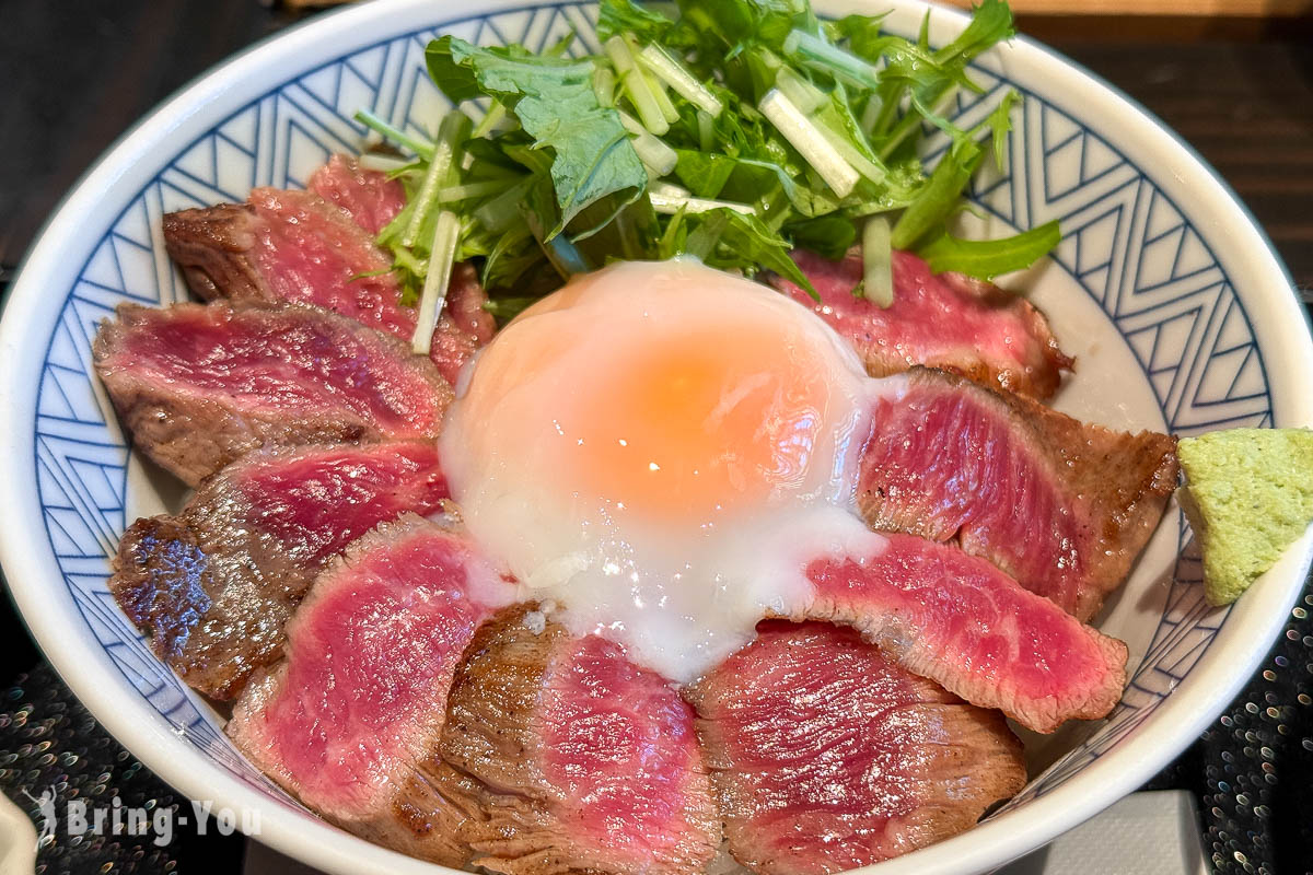 熊本城美食推薦|阿蘇庭山見茶屋|赤牛丼