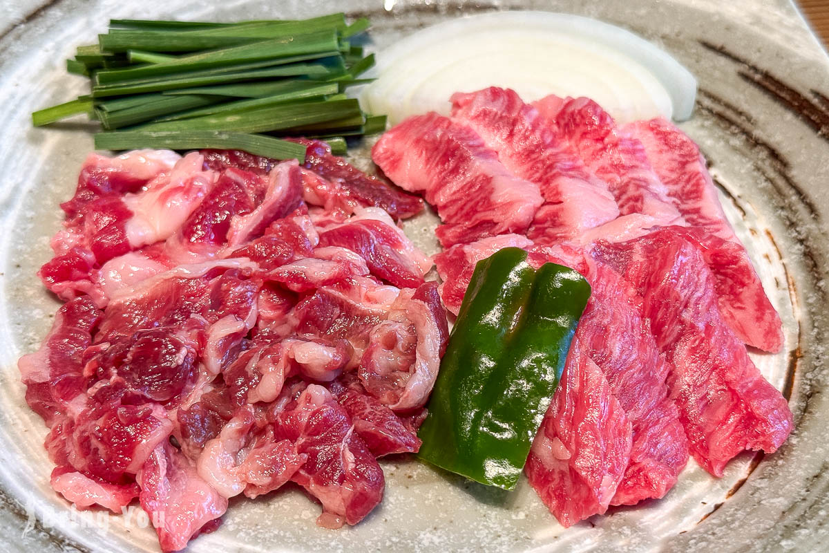 熊本城美食推薦|阿蘇庭山見茶屋|馬肉 & 赤牛熔岩燒