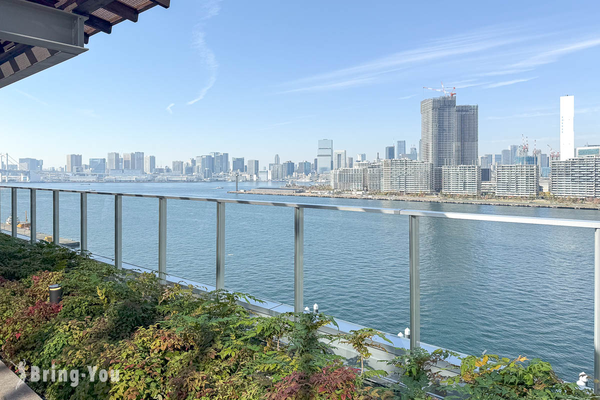 東京豐洲萬葉俱樂部:免費展望足湯庭園