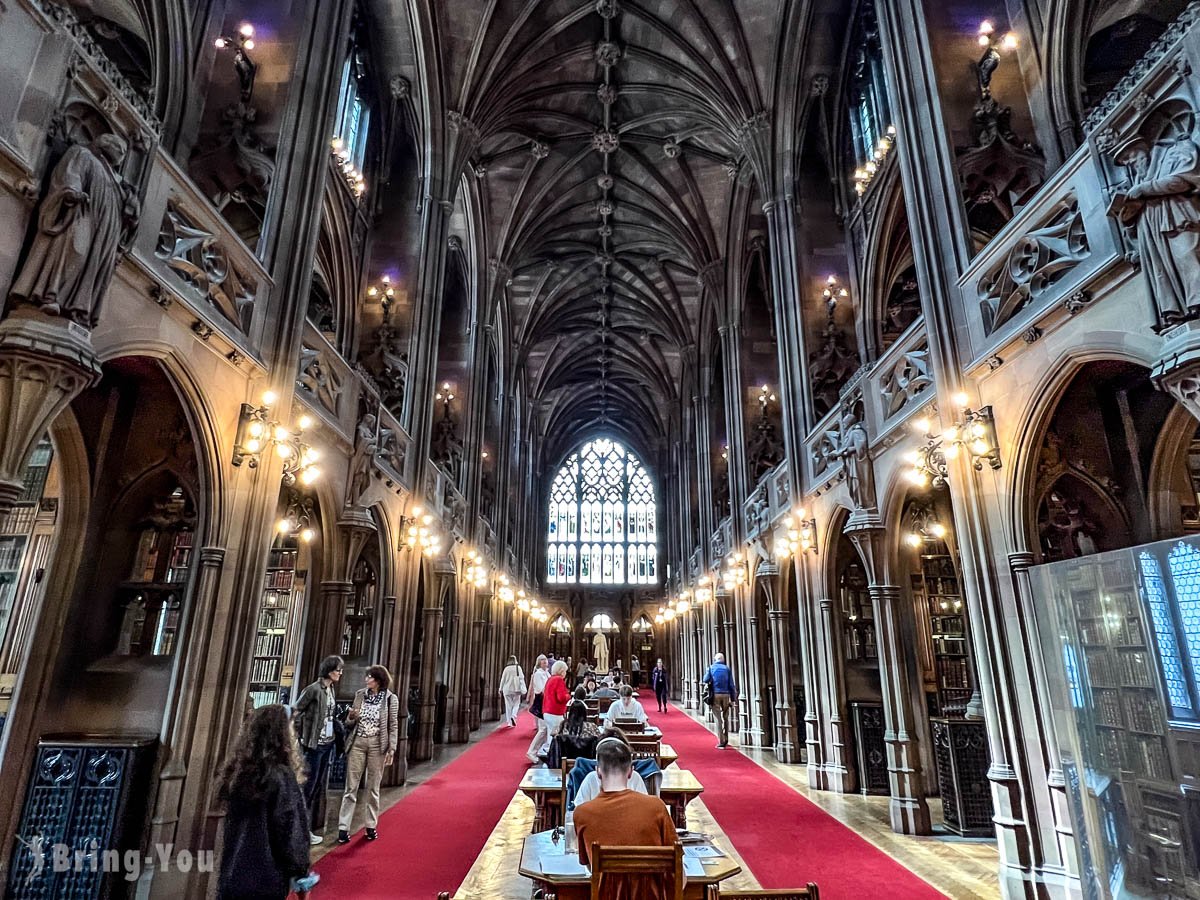 英國曼徹斯特景點|約翰萊蘭茲圖書館 John Rylands Library