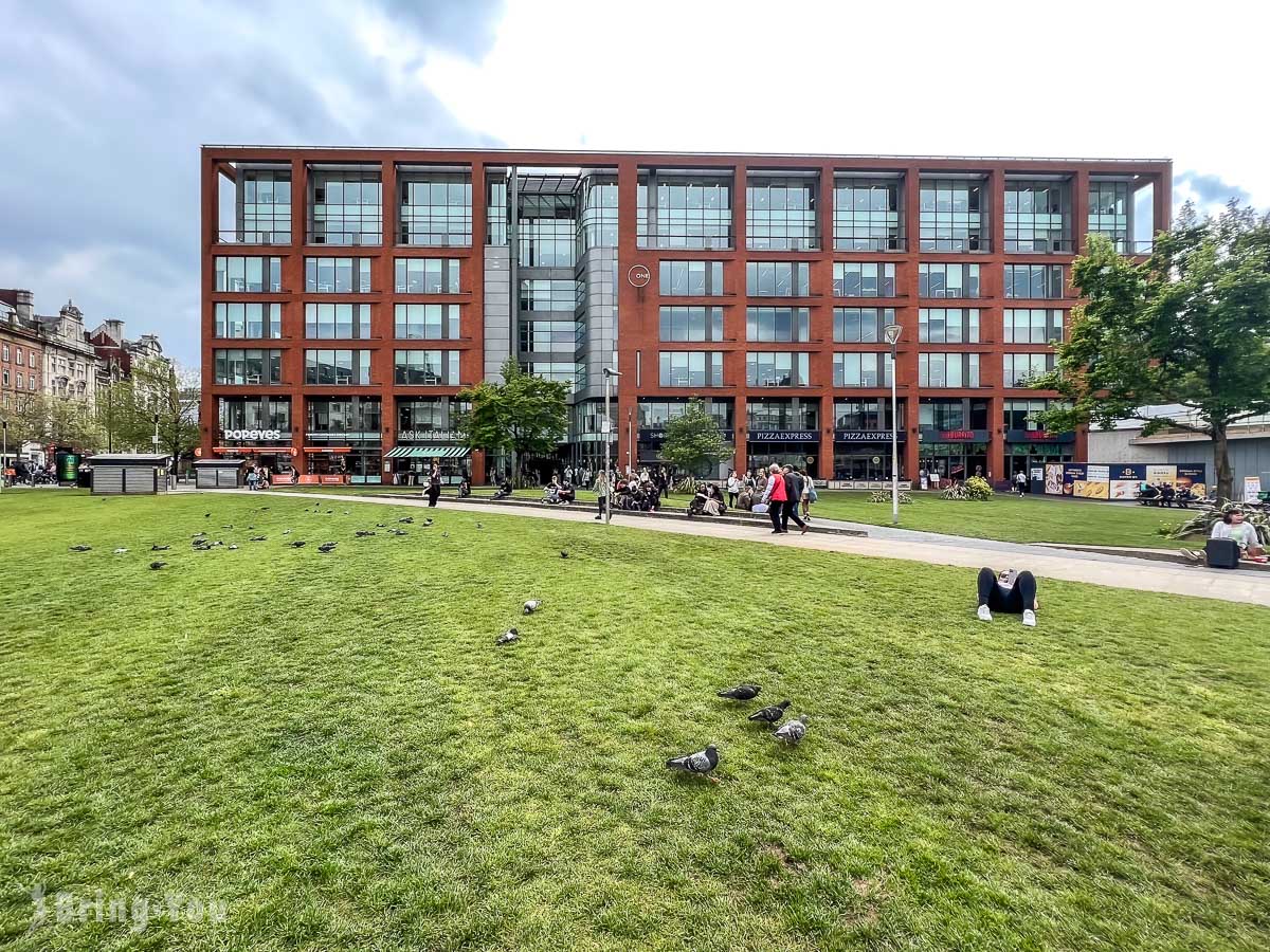 英國曼徹斯特景點|皮卡迪利花園 Piccadilly Gardens