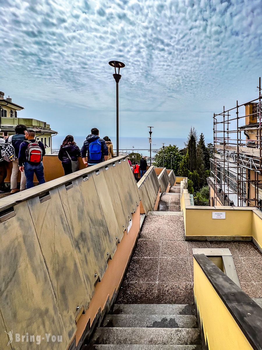 熱那亞必去景點|Belvedere Castelletto 山頂公園