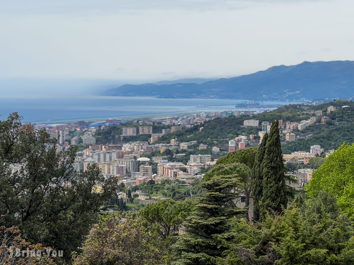 熱那亞必去景點|Belvedere Castelletto 山頂公園