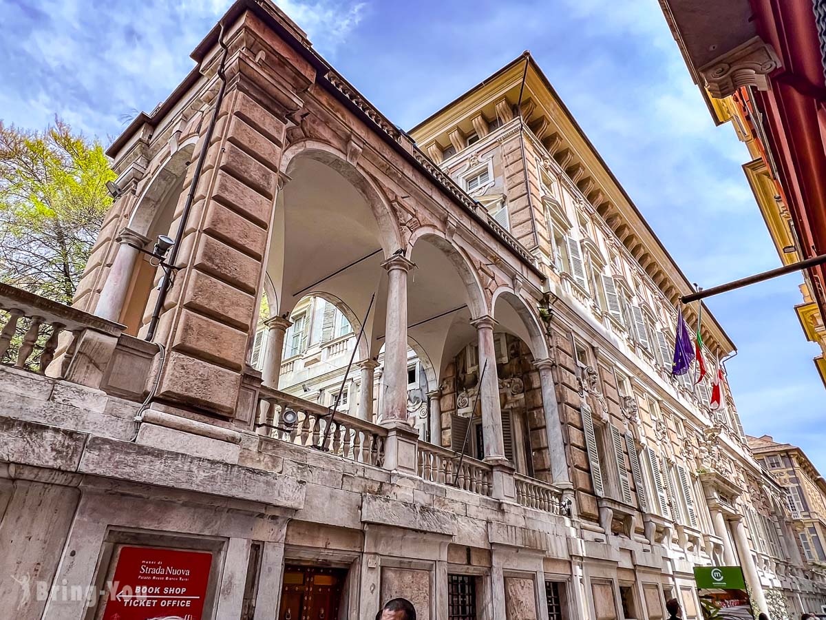 熱那亞必去景點|加里波底路(Via Garibaldi)|白宮(Palazzo Bianco)