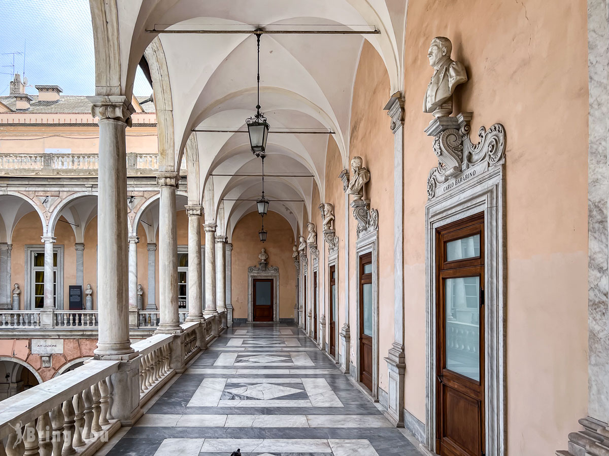 熱那亞必去景點|加里波底路(Via Garibaldi)|白宮 Palazzo Bianco