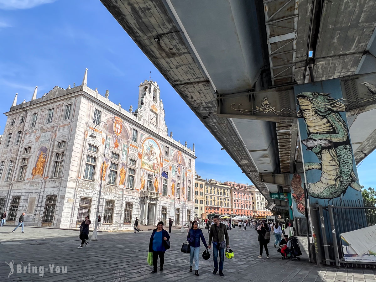 那亞必去景點|聖喬治宮(Palazzo San Giorgio)