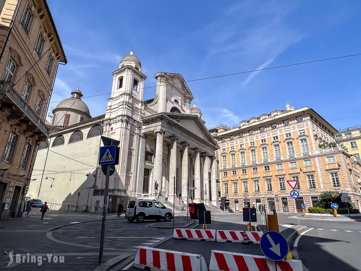 熱那亞必去景點|聖母領報聖殿(Basilica della Santissima Annunziata del Vastato)