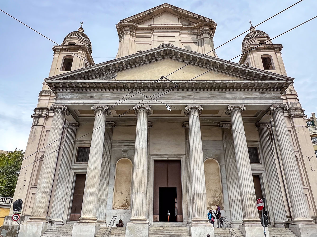 熱那亞必去景點|聖母領報聖殿(Basilica della Santissima Annunziata del Vastato)
