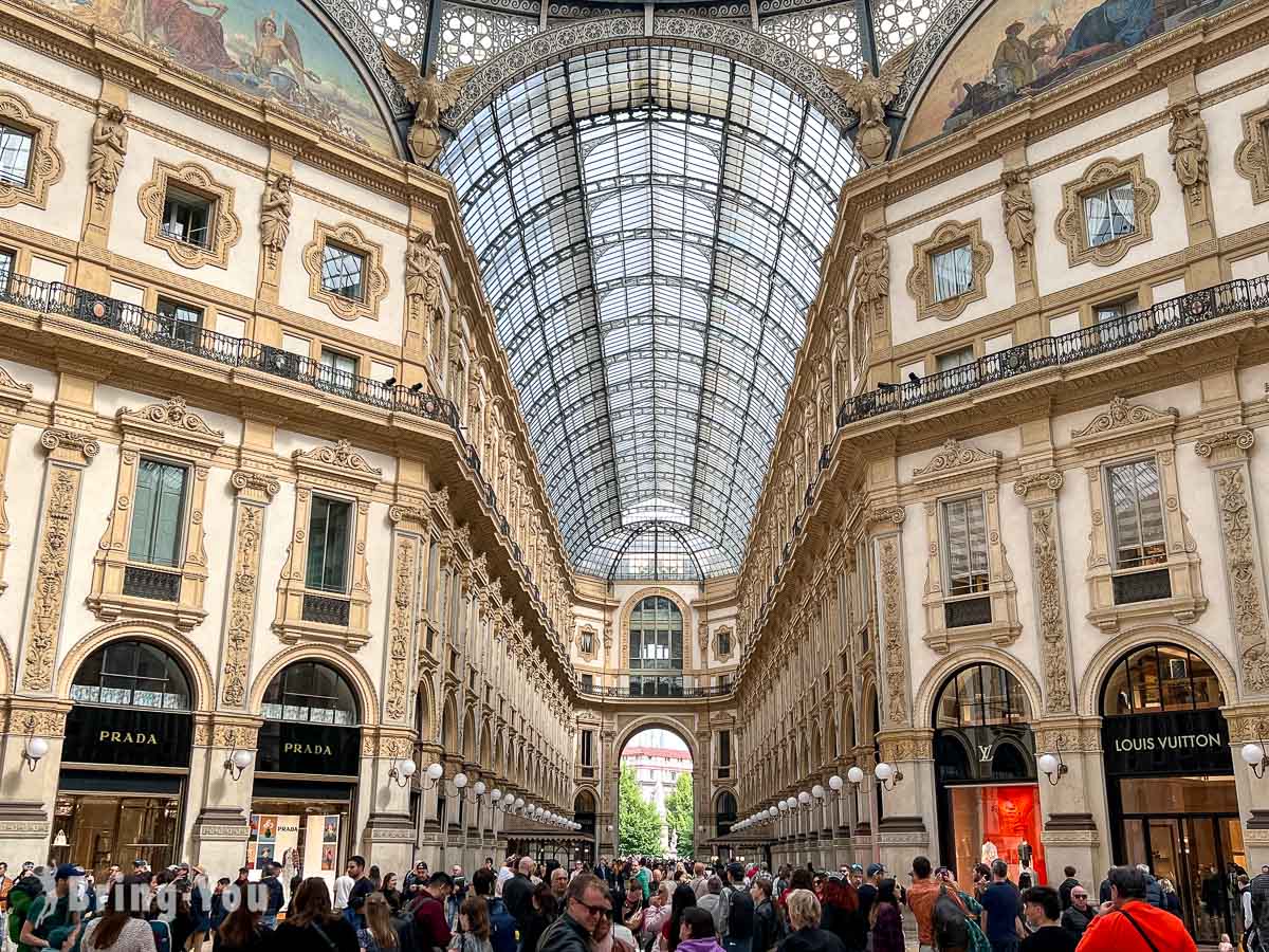 米蘭艾曼紐二世迴廊餐廳推薦|Ristorante Galleria