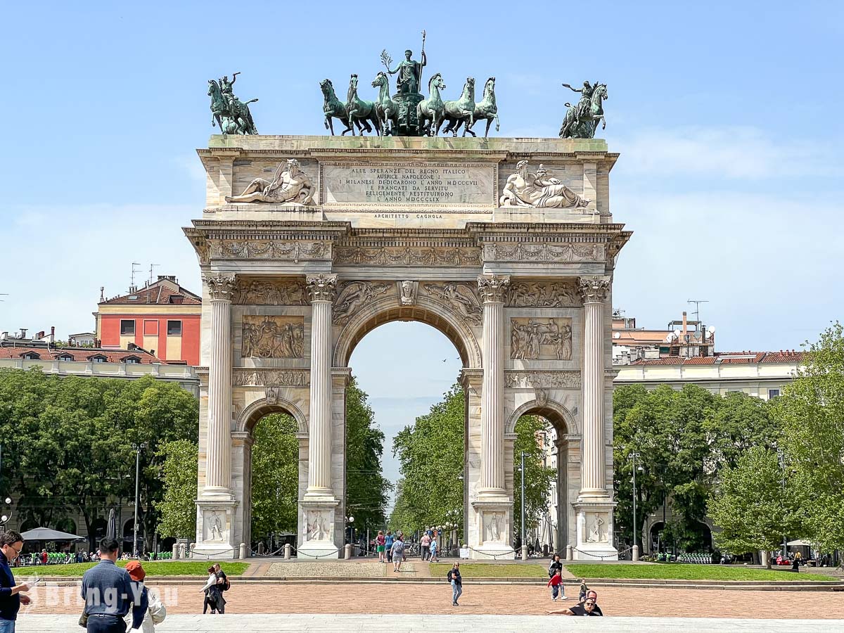 和平之門(Arco della Pace)|米蘭景點推薦