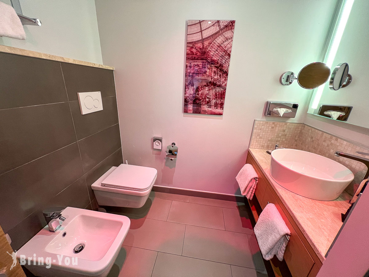 NYX Hotel Milan 浴室|米蘭中央車站四星級飯店雙人房