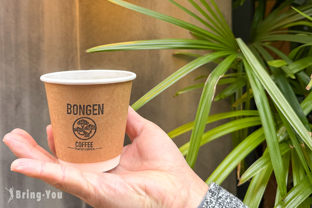 BONGEN COFFEE 東京銀座・日本橋｜盆栽侘寂美學咖啡廳，必喝手沖與拿鐵