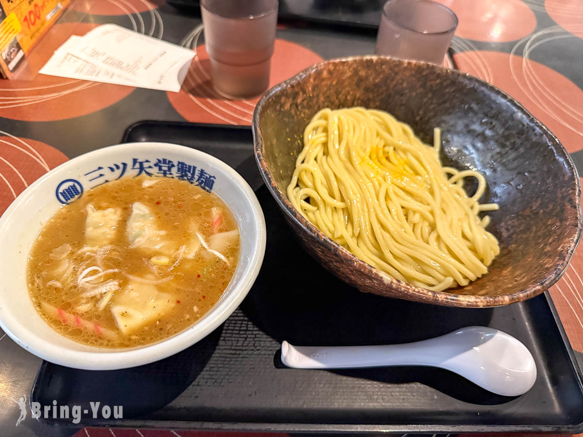 【東京中目黑人氣沾麵】三ツ矢堂製麵｜必吃清爽柚子湯底風味