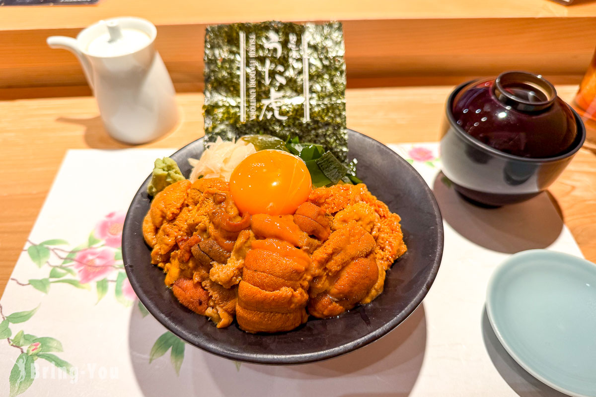 築地虎杖海膽蓋飯