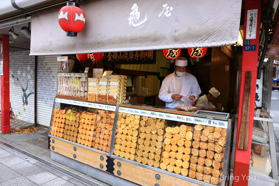 仲见世通美食