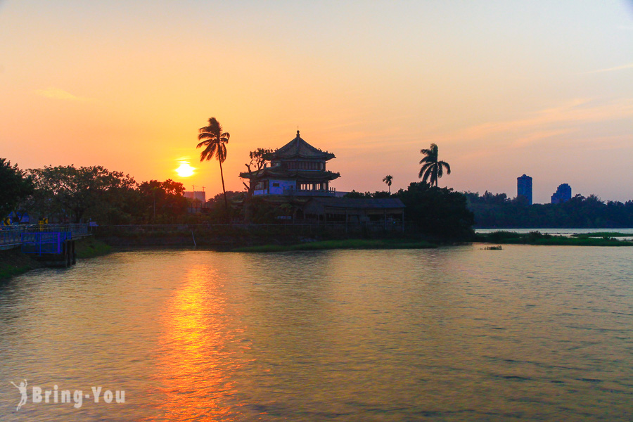 【高雄鳥松】澄清湖得月樓夕陽美景、海洋奇珍園：高雄週末好去處、攝影景點推薦