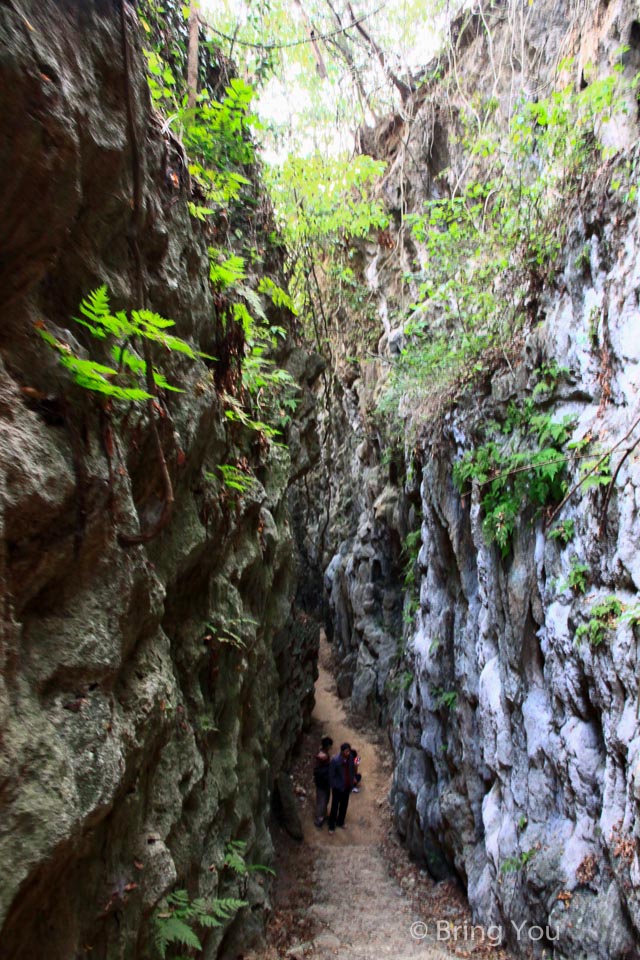 大崗山景點 一線天a-3