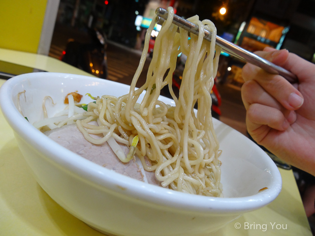 【高雄推薦美食小吃】353 汕頭香Q麵 → Q彈好滋味（左營自由店）