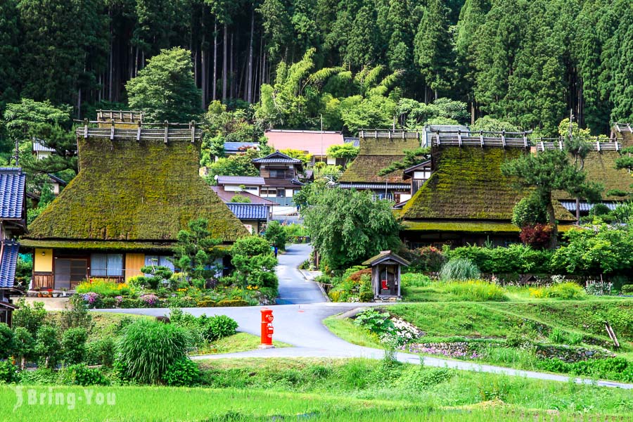 走访京都版合掌村「美山町茅葺之里」，日本三大茅草屋之一超疗愈！