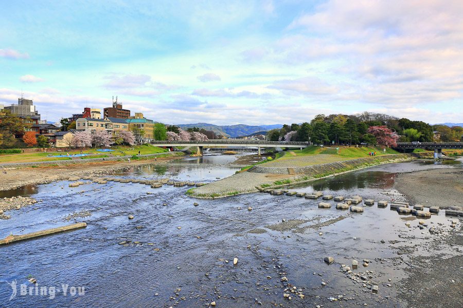 出町柳車站鴨川