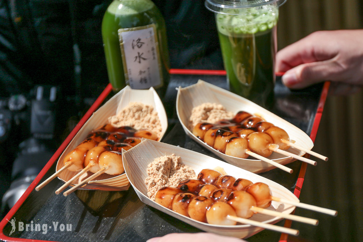 藤菜美｜醬油丸子、令人驚豔的冰抹茶（洛水），來京都清水寺不可錯過的美食