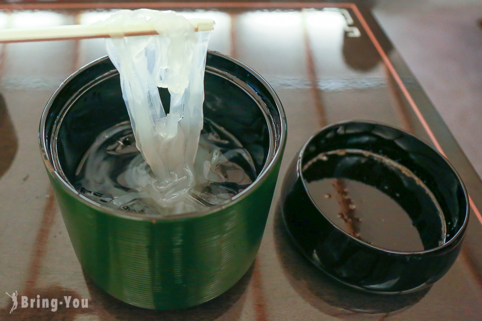 【京都祇園必吃美食】鍵善良房，冰涼好吃的黑糖葛切