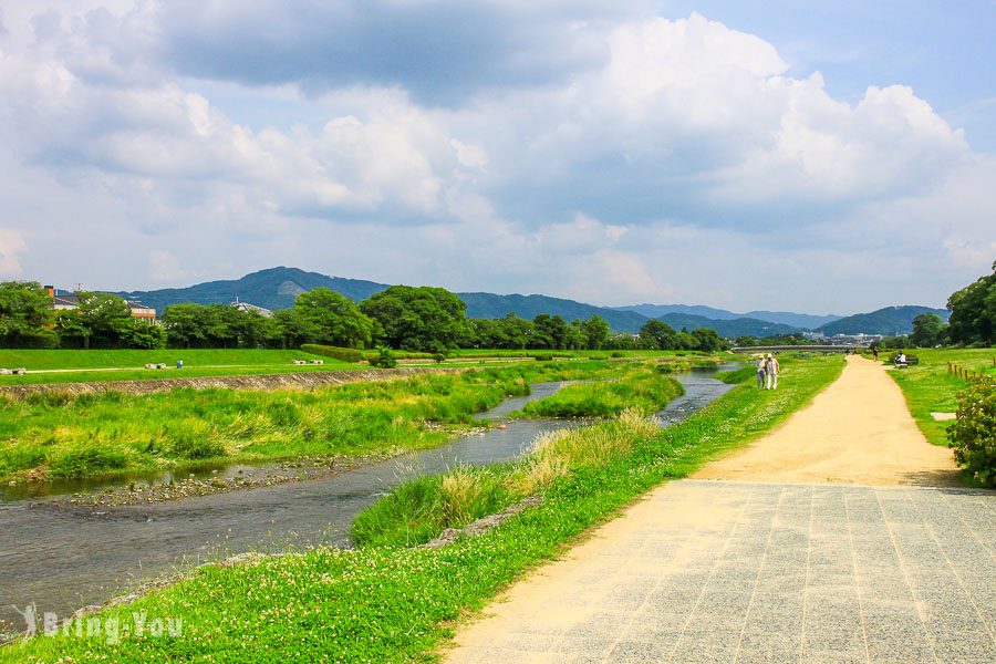 出町柳車站鴨川