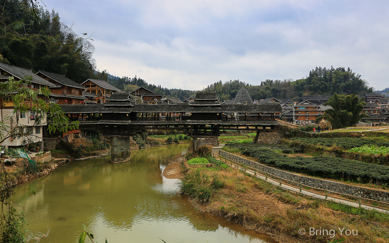 【广西三江侗族】深入程阳八寨景区，风雨桥外更棒的是与侗族人一同取暖的乐趣
