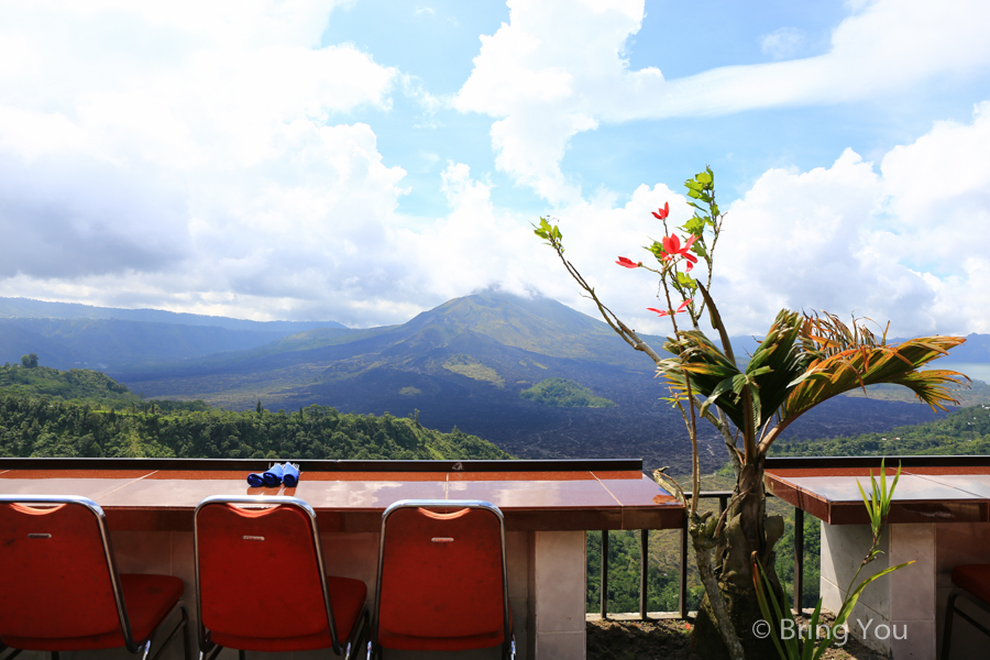 金塔馬尼遠眺巴杜爾火山 Gunung Batur