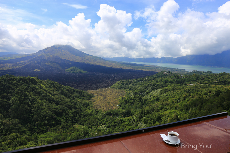 金塔馬尼遠眺巴杜爾火山 Gunung Batur