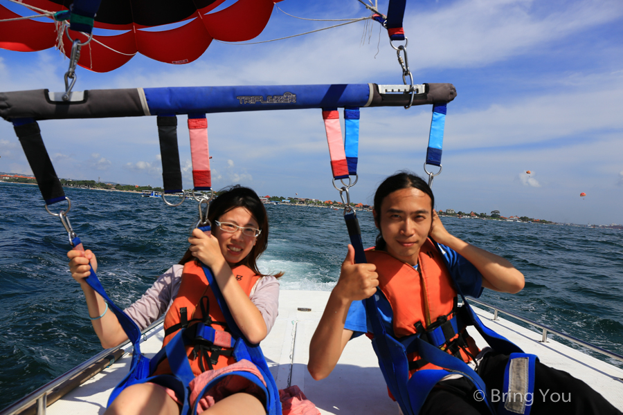 parasailing bali 峇里島南灣