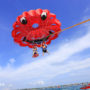 【峇里岛】南湾必玩水上活动：拖曳伞从天空俯瞰海岛 & 海龟岛与海龟近距离接触
