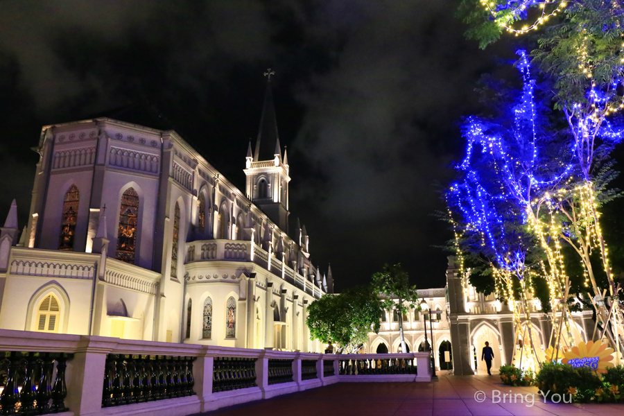 讚美廣場夜景Chijmes