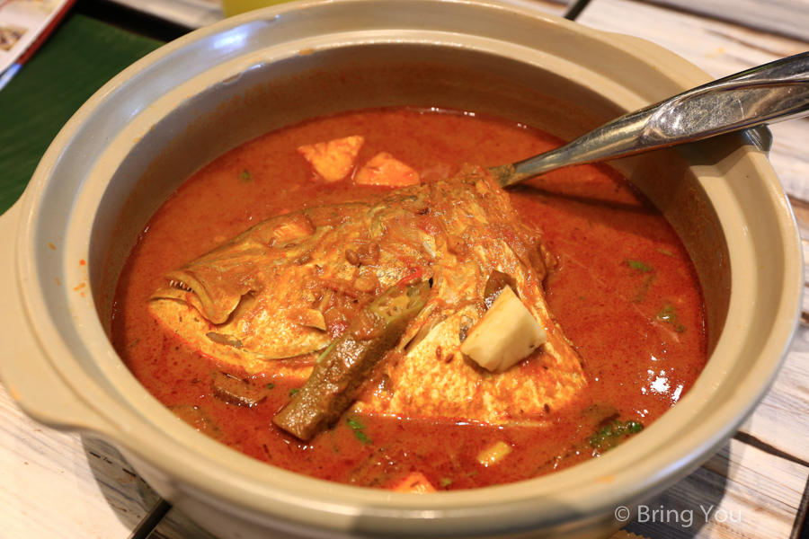 新加坡小印度区Muthu's Curry咖喱鱼头