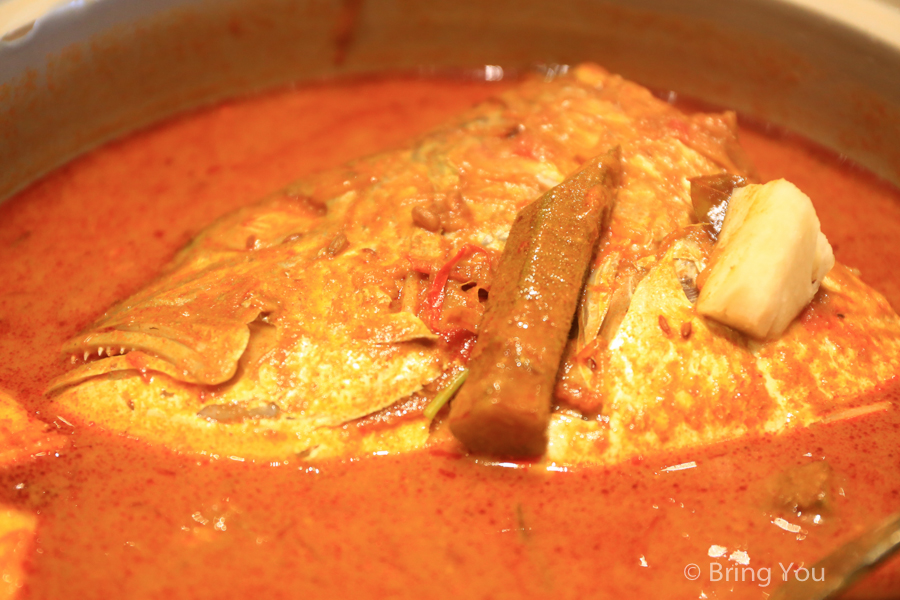 新加坡小印度區Muthu's Curry 咖哩魚頭